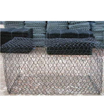 Hexagonal Welded gabion box for floodwall